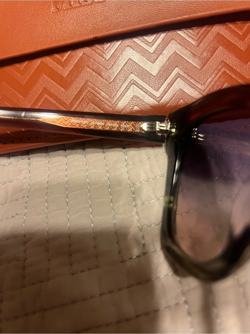 Missoni Oversized Cat-Eye Sunglasses with Brown Gradient Lenses